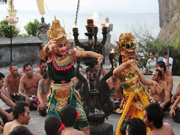 Kecak Dance & Jimbaran Seafood Dinner Half Day Tour